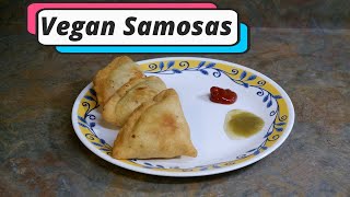 Samosa  Vegan  Vegetable Samosa Filling  Veggie Samosa Recipe  Mostly Plant Based Recipes [upl. by Boff]