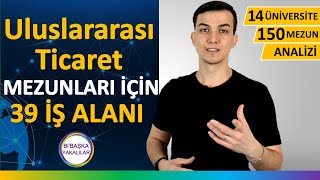 Uluslararası Ticaret Bölümü Mezunları Ne İş Yapar Maaşları Dersleri ve İş İmkanları [upl. by Akeemahs]