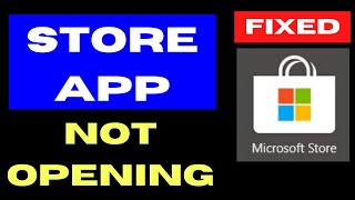 Microsoft Store App not opening on Windows 11  10 Fixed [upl. by Nnairek]