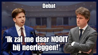 Van Meijeren FvD tijdens het debat over asiel en migratie Kamervoorzitter Bosma grijpt in [upl. by Eittocs]