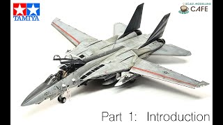 Tamiya F14A Tomcat 148 Part 1 introduction [upl. by Apollus]