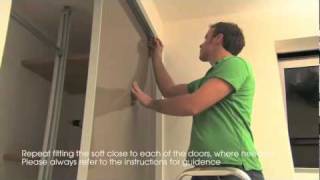 Fitting Sliding Wardrobes soft close from SlideWardrobesdirectmov1mp4 [upl. by Nisen]