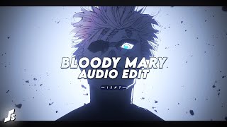 Lady Gaga  Bloody Mary finally part v8「 edit audio 」 [upl. by Jehu516]