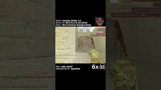 CS 16  \u00100 Accuracy 1  CS2 Mode  shorts keşfet cs2 csgo counterstrike cs gaming [upl. by Ellives549]