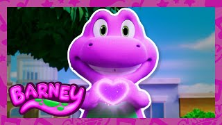 Barney’s World Theme Song  Barneys World  NEW Animated Music Video [upl. by Chong]