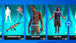 TRAVIS SCOTT SKIN FINAL RETURN RELEASE DATE in Fortnite Item Shop Travis Scott Skin Returning [upl. by Rudie]