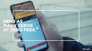 International Money Transfers Remittance  Send as many zeros at zero fees Unbank with digibank [upl. by Kincaid477]