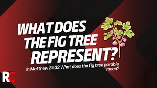 What does the fig tree represent in Matthew 2432 [upl. by Hgalehs]