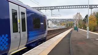 385123 train at gourock station [upl. by Llet]