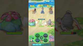 Pokemon Masters Mallow amp Tsareena Sync Pair Moveset Preview JP [upl. by Narda]