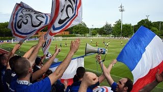 Le Club des Supporters met lambiance à Clairefontaine [upl. by Anilrac]