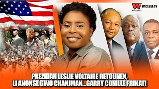 Leslie Voltaire retounen Gwo Chanjman fèt…Garry Conile FrikatChèf polis🇩🇴Anba Kòd Pou Trafik Zam [upl. by Lessur]