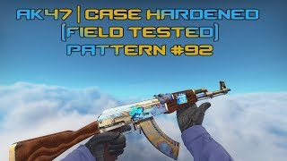 AK47 Case Hardened 92 FieldTested CSGO Showcase 3 [upl. by Leoy897]