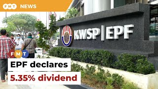 EPF declares 535 dividend despite challenging financial markets [upl. by Anoj]