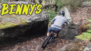 Riding Bennys DH  Mt Narra  Narrabeen Lakes NSW [upl. by Dianne270]