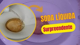 😱 COMO LIMPAR VASO SANITÁRIO COM SODA CÁUSTICA FUNCIONA [upl. by Sivia]