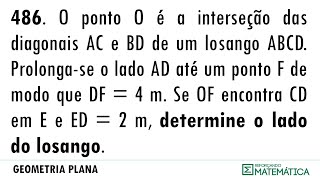 C13 SEMELHANÇA DE TRIÂNGULOS E POTÊNCIA DE PONTO 486 [upl. by Nauht900]