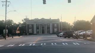 Traffic Lights  Second St and Main St  Folkston GA [upl. by Nylhsoj266]