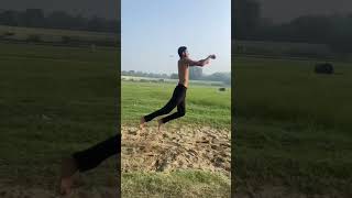 bounding practice 🥵🔊 motivation triplejumper athlete triplejump army olympics [upl. by Saihtam]