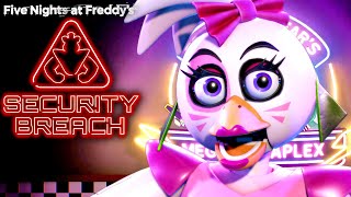 SHOWING CHICA MY MEAT PIZZA  Five Nights At Freddys Security Breach Part 3 [upl. by Alleris]