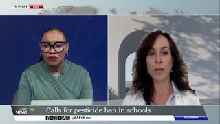 Calls for pesticide ban in schools Anna Shevel shares thoughts [upl. by Anitaf727]