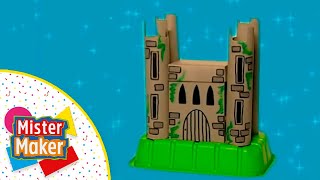 CASTLE com objetos RECYCLED 🕌  MISTER MAKER em PORTUGUÊS [upl. by Tnahs]