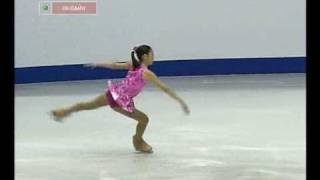 Mirai Nagasu  2008 Junior Worlds SP [upl. by Elleniad207]