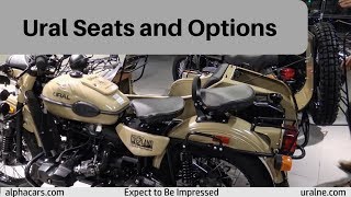 Ural Seating Options for cT Gear Up and Retro [upl. by Silohcin]