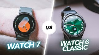 Este es EL BUENO 👀 Samsung Galaxy Watch 7 vs Samsung Galaxy Watch 6 Classic COMPARATIVA en ESPAÑOL [upl. by Yenitsed]