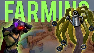 How to get the BEST Farming XP in Runescape [upl. by Eirlav]