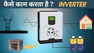 Inverter Working Principle In Hindi  How Inverter Work  PWM Inverter Working  MPPT Solar Inverter [upl. by Ardnikal142]