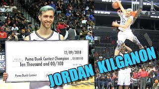 Jordan Kilganon Wins Dunk Contest for 10000 [upl. by Endora440]