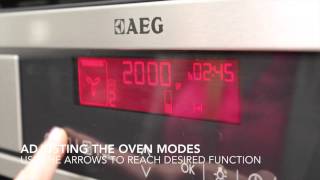 AEG BP7304001M Oven [upl. by Eenert]