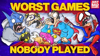 Top 10 Worst Games Nobody Played  Just Bad Games [upl. by Alessig]