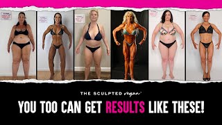 See The Sculpted Vegan Results [upl. by Gerson]