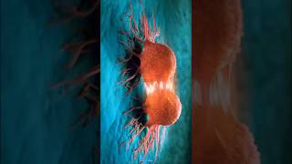 Cancer Cells vs Nanobots 👹👺shorts cancer biology science [upl. by Charlie]