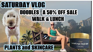 VLOG STYLE  SKINCARE  A SALE  PLANTS  A WALK  THEM DOODLES  A SNACK AND RECIPE liveyourlife [upl. by Hill]