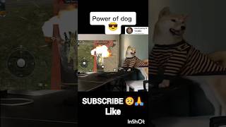 power of dog 🐕 ll short viral video in garena free fire 🔥 ll tending short [upl. by Esilahs988]