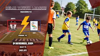 Star Stricker FA vs YFI  U11  Day 07  Delhi Youth League  24 November 2024 [upl. by Imena]