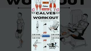 Calves exercise 🏋🏾💪 motivation youtubeshorts fitness shorts ytshort viralshort [upl. by Aihsila]