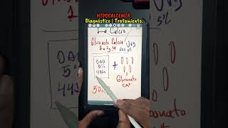 Diagnóstico y tratamiento de la HIPERCALCEMIA 📈 shorts gescons [upl. by Cerelia]