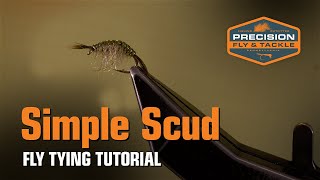 Scud Fly Tying  Simple amp Effective Pattern for Limestone Springs amp Tailwaters [upl. by Yesnikcm]