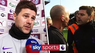 Pochettino fumes at Mike Dean after Spurs defeat  Burnley 21 Tottenham [upl. by Vasiliu]