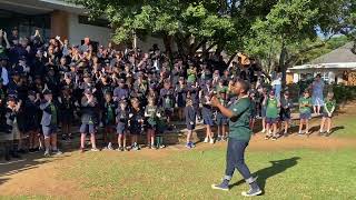 Springbok Support  Thina Siyazalana by St Stithians Boys Prep [upl. by Eceela]