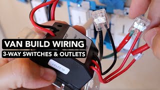 How to Wire a 3Way Dimmer Switch  Dont Make this Van Build Mistake  2021 Transit Conversion [upl. by Eejan]