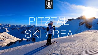 Pitztal Ski Area Pitztal Glacier amp Rifflsee Cinematic Travel Video 4K [upl. by Annahahs]