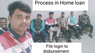 Home loan processlogin to disbursement loan [upl. by Annawat]