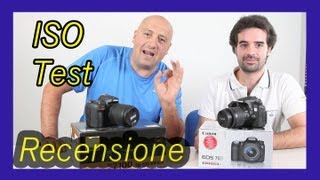 Canon EOS 70D VS Nikon D7100  ISO Test RECENSIONE [upl. by Dnana492]