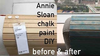 IKEA hack OSTBIT amp RÖDEBY tray DIY with Annie Sloan [upl. by Ettelohcin671]