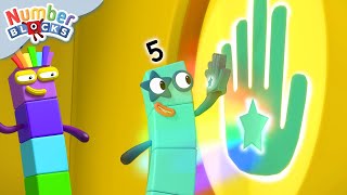 Numberblocks en español  Patrones códigos y secuencias  Aprende a contar  Matemáticas para niños [upl. by Souvaine]